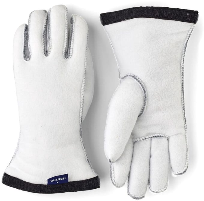 Hestra Heli Ski Liner, innerlijke handschoenenr, wit