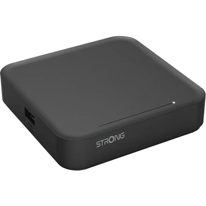 STRONG - Streaming Box Android TV 4K UHD - Leap-S3 - Chromecast ingebouwd - Google Voice Assistant compatibel - Dolby Atmos & Dolby Vision - Gemakkelijk te installeren - Zwart