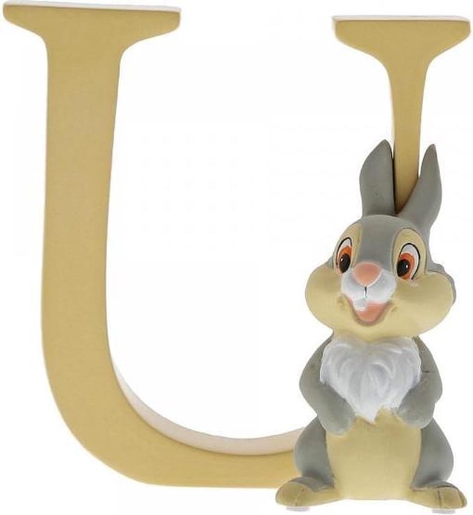 Disney Alfabet - Letter U - 'U' als in Thumper
