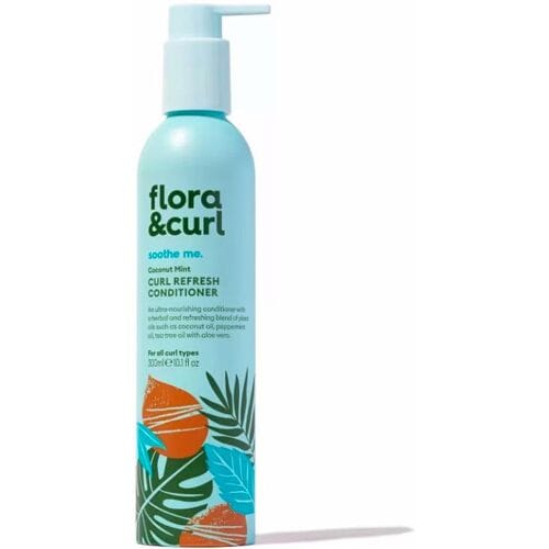 Flora & Curl Flora &amp; Curl Soothe Me Coconut Mint Curl Refresh Conditioner 300 ml