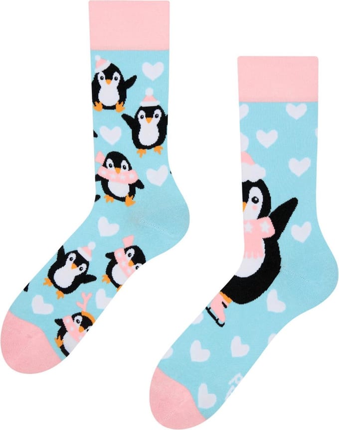 Dedoles Sokken - Schaatsende Pinguin - Maat 35-38