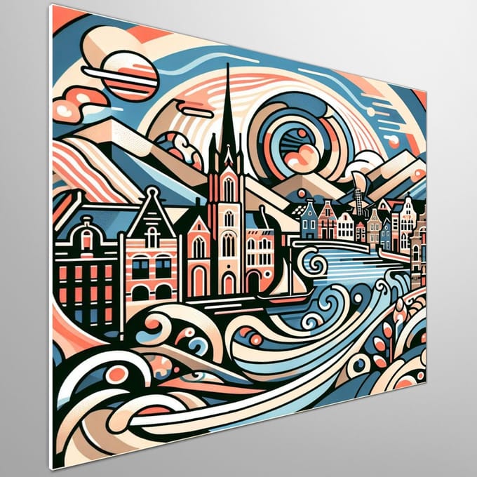 Kunstprint | Wanddecoratie | Forex | 60 × 60 cm