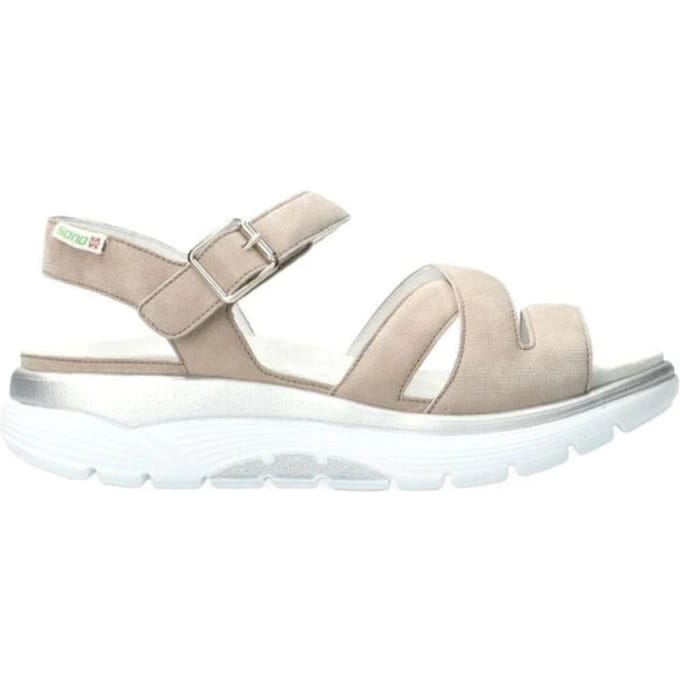 Mephisto Sano Noane - dames rollende wandelsandaal - Taupe - maat 35 (EU) 2.5 (UK)