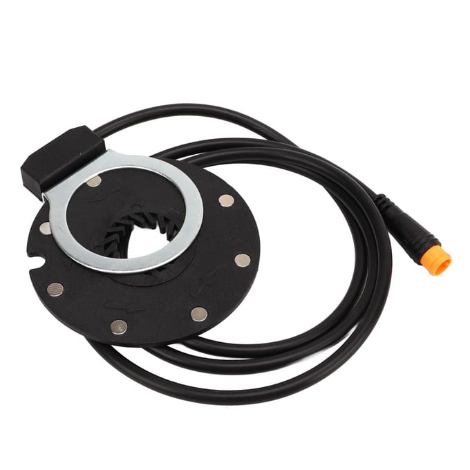 Elektrische fietsassistentiesensor Hoge gevoeligheid Waterdichte antislip elektrische fietspedaal black