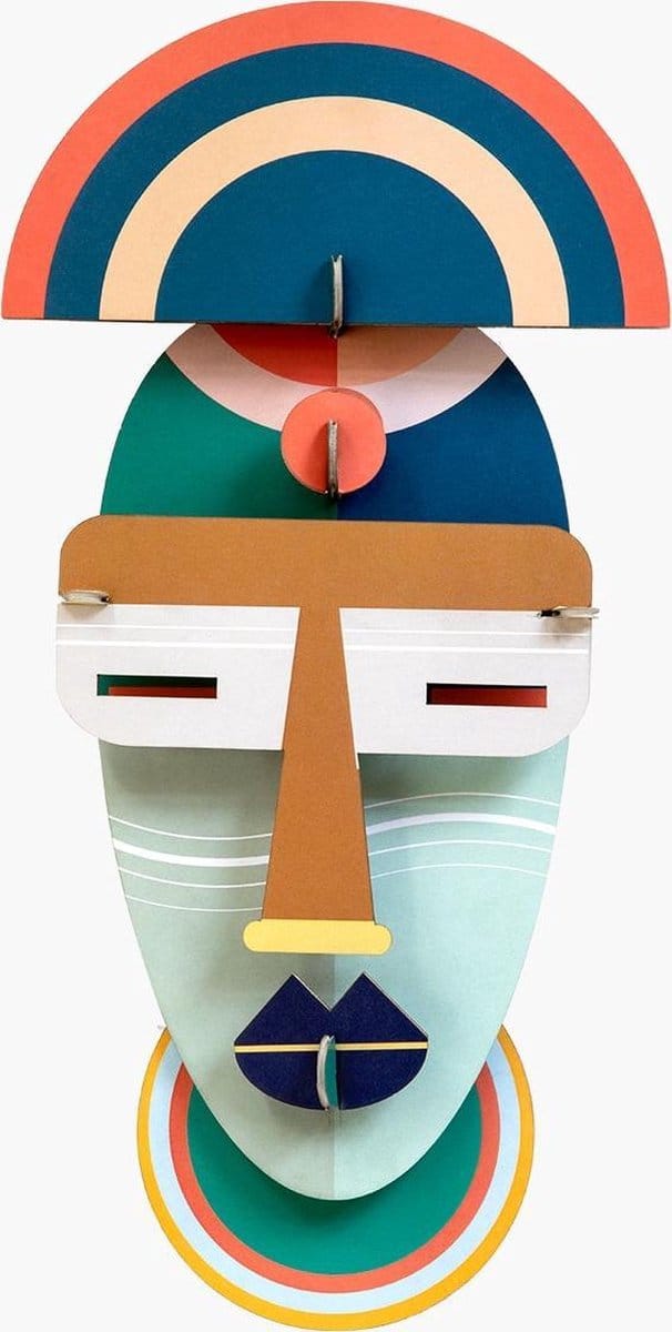 3D Wanddecoratie Brooklyn Mask