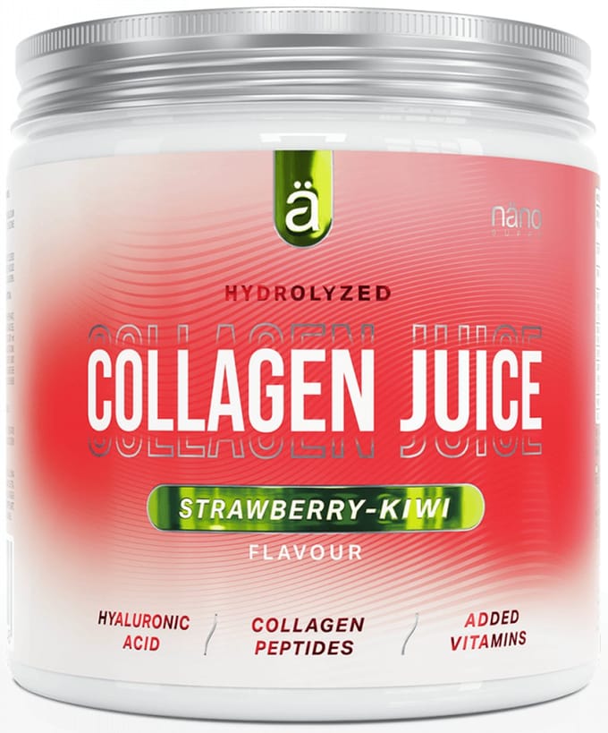 NanoSupps Collagen Juice (300g) Strawberry-Kiwi - Eiwitten - Collageen