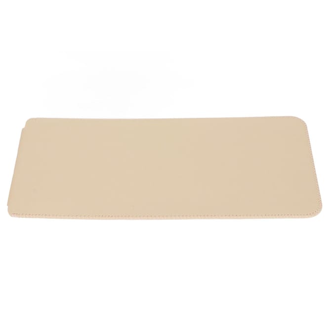 Étui Clavier Sans Fil Cuir PU Portable Léger 30x14x1cm Étui de Protection pour Magic Keyboard noir