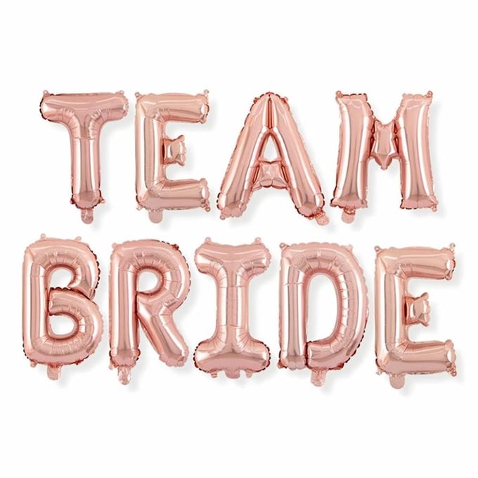 Team Bride ballon Rosé (40CM)