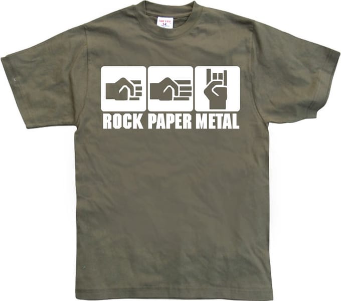 Hybris Rock-Paper-Metal Olive