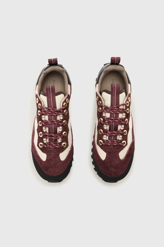 AllSaints Nevis Sneaker Titan Red Größe: 36 | Trainers Outlet | Damen | Rot