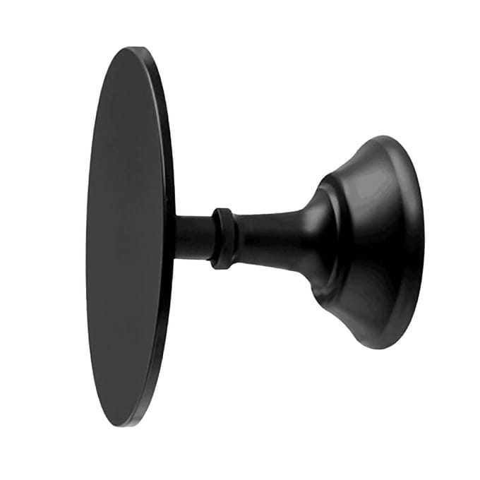 Round Cake Stand Rust Prevention Metal Tall Cake Rack Cupcake Stand for Anniversaries Parties M M black
