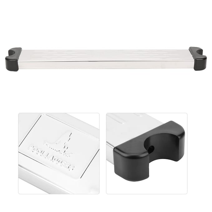Roestvrijstalen Zwembadpedaal Vervanging Ladder Sporten Treden Antislip Accessoires white