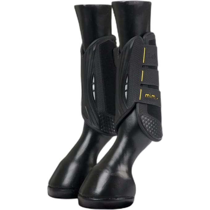Lemieux Beenbeschermers Lemieux Mimsafe Xc Front Zwart
