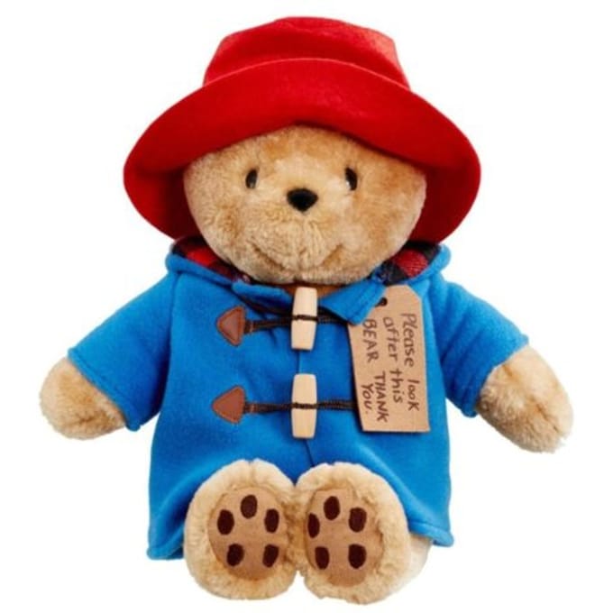 Paddington knuffel, classic cuddly, formaat 23,5 cm