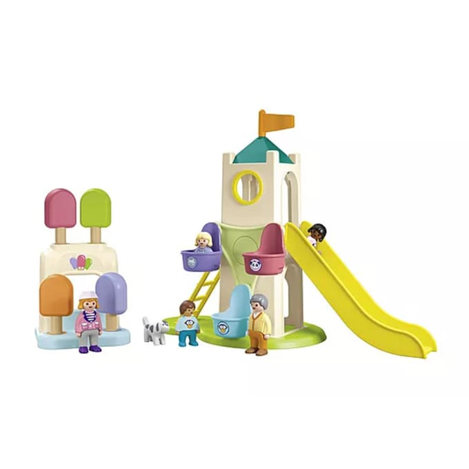 Playmobil 1.2.3 - Junior avonturentoren met ijskraam