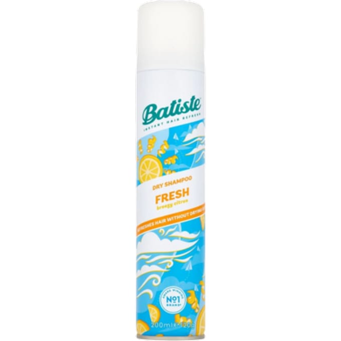 Batiste - Dry Shampoo Fresh With A Cool & Crisp Fragrance - 200ml
