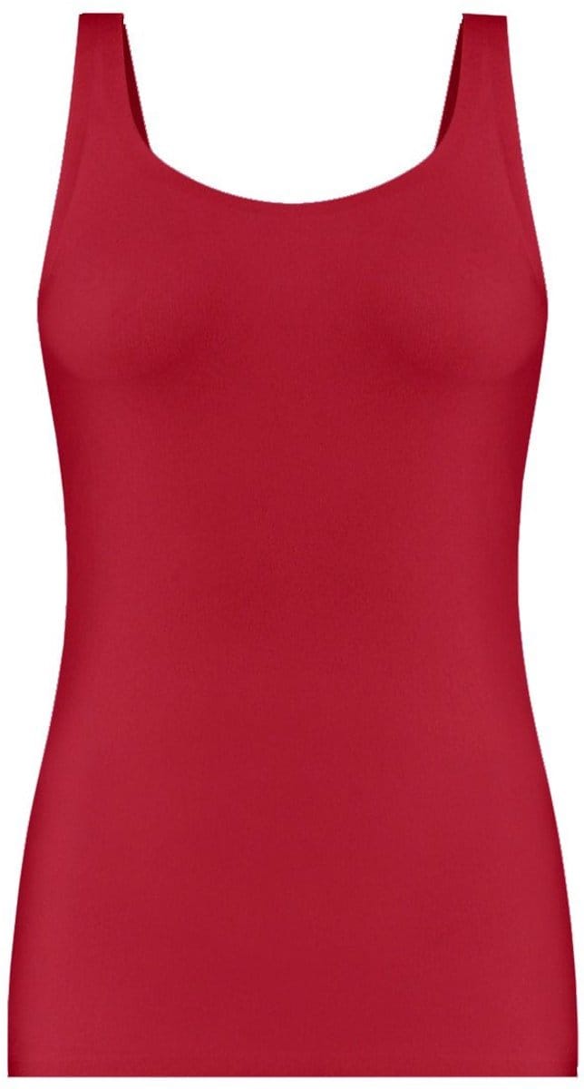 Ten Cate Secrets cotton top 2-way rood voor Dames | Maat M