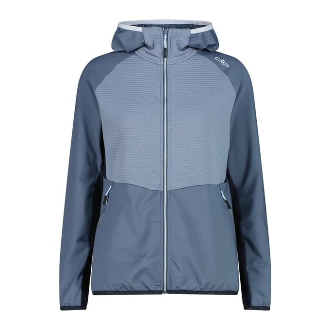 Dames fleece met capuchon CMP Grid Tech Micro