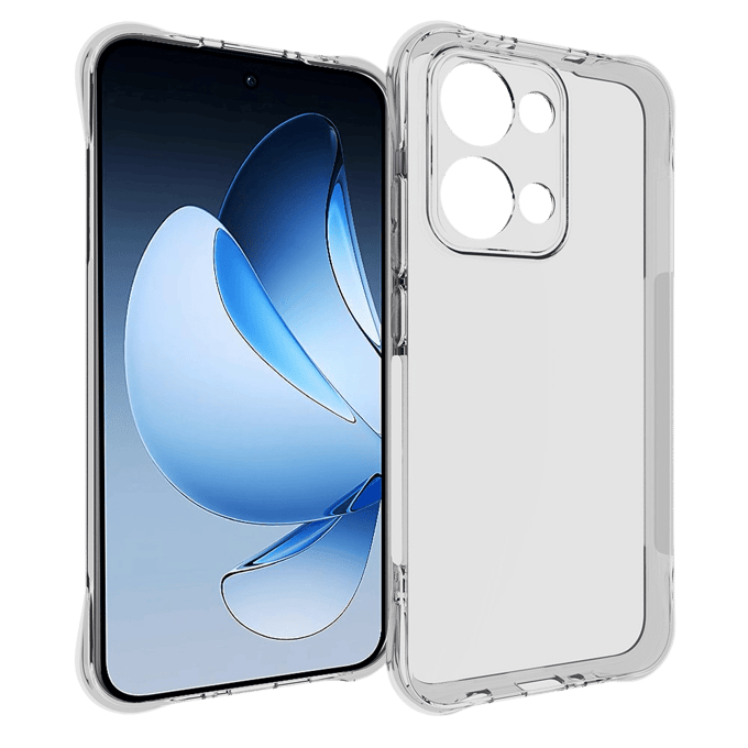 CaseBody Oppo Reno13 5G Shockproof Hoesje Transparant