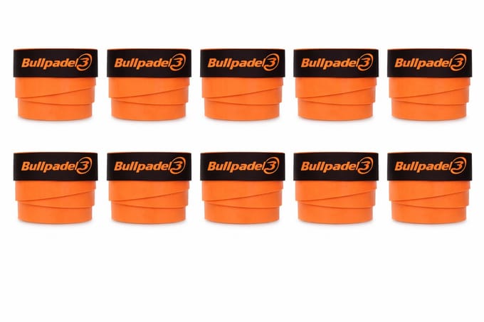Bullpadel - Overgrip - 10 Stuks - Oranje