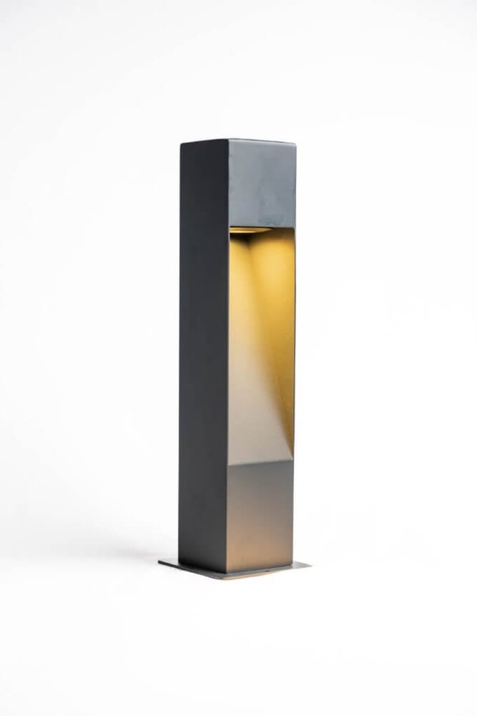 LightLux - Tuinverlichting - Staande buitenlamp - 80cm hoog - Antraciet