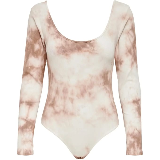 Damesbodysuit met lange mouwen Only onlseven