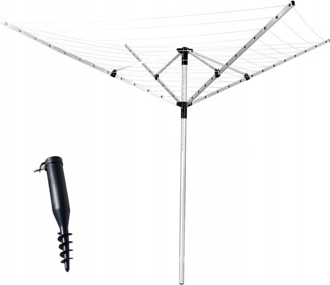 Wasdroger tuin - 260 cm breed - 60 m droogruimte - aluminium constructie