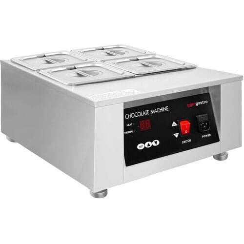GGM Gastro Schokoladenschmelzgerät - 4x 1,7 Liter - 1 kW
