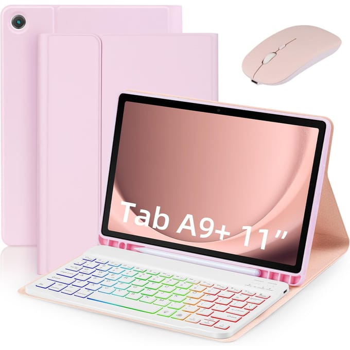 Voor Samsung Galaxy A9 Plus 5G toetsenbord tablethoes Verander uw tablet in een laptop met