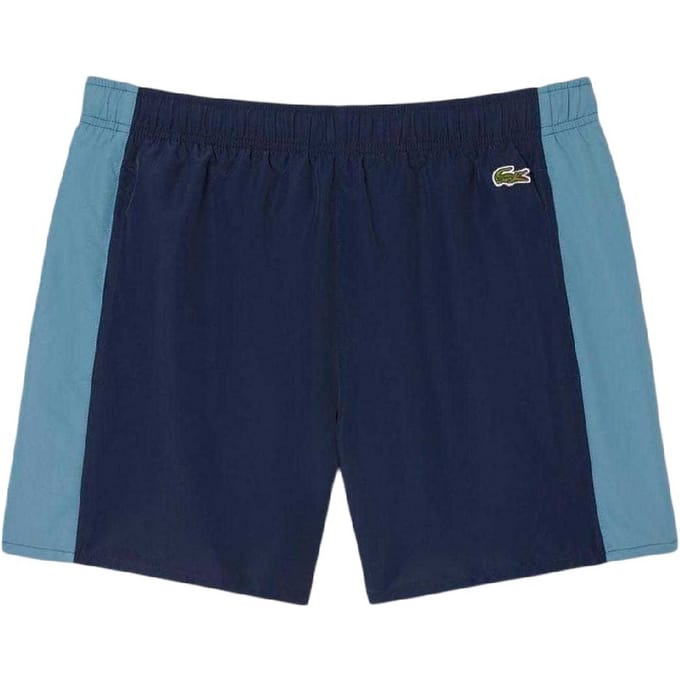 Lacoste Heren Colour Block zwembroek (Marine)