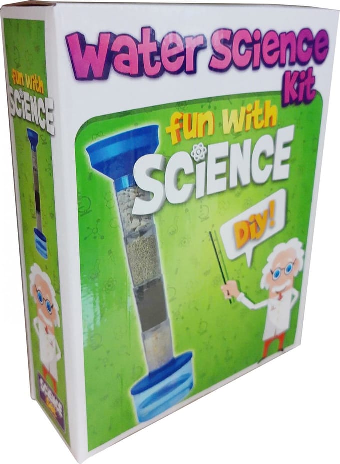 Free And Easy Waterkundekit Fun With Science Steen Blauw 15-delig