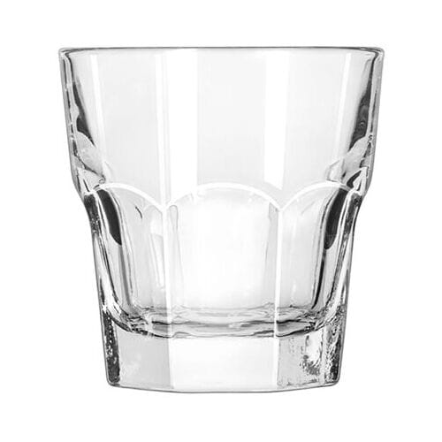 Libbey Gibraltar Whiskyglazen - Rocks Set - Transparant Geperst Glas - 207 ml - 12 Stuks