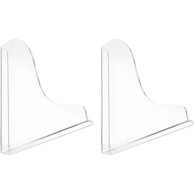 2 PIÈCES Protection Anti-Éclaboussures de Douche Transparente Acrylique Protection d'Angle de Bain Protections d'Angle de Baignoire pour Salle de Bain Domestique white