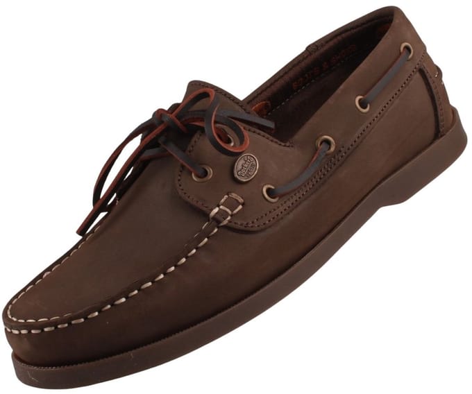 Dockers by Gerli heren leren mocassin donkerbruin