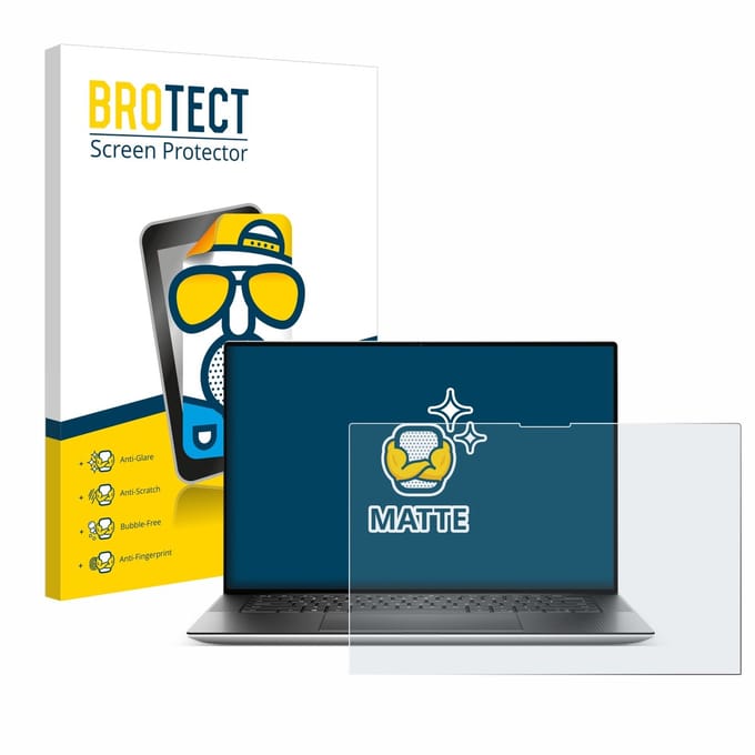 BROTECT - Screenprotector voor Dell XPS 15 9530 Touch - Folie Beschermfolie matte
