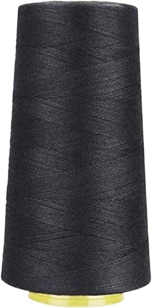 Naaigaren Set - Polyester Garen - Kleding Reparatie - Sterke Polyester Draad - 1000 Meter - Zwart