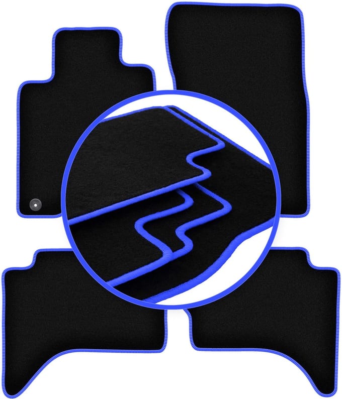 CARLUX-BLUE automatten voor: Fiat Fullback off-road (2015-)