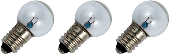 Signaallamp E10 12V 4W - 333 mAh - 3 stuks - G17 Gloeilamp Ø17mm - 30mm - 2500K - Dimbaar