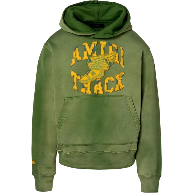 Amiri Track Hoodie Groen