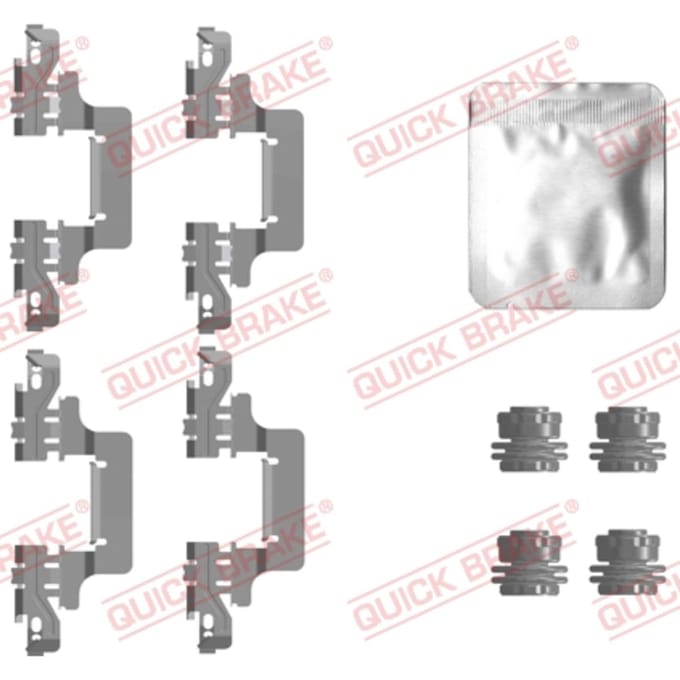 Toebehorenset, schijfremblok QUICK BRAKE 109-0129