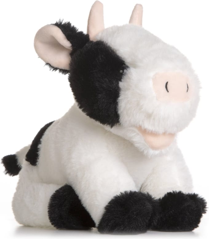 Thermische Knuffel Cow - Kersenpitkussen