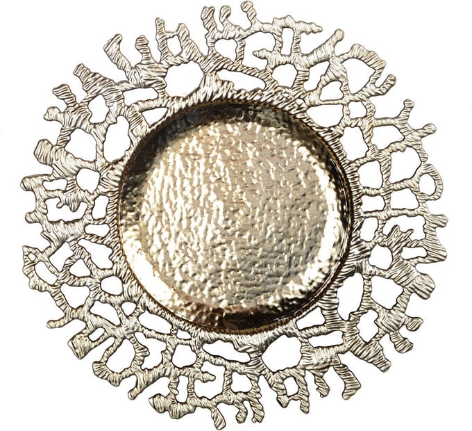 GOLDEN CORAL PLACEMAT 2 stuks