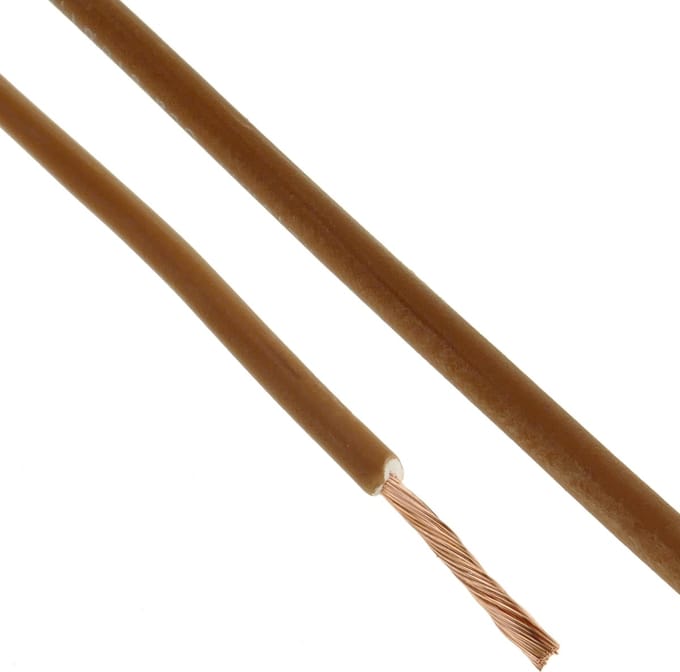 BeMatik - Elektrische kabelspoel LSHF 200 m bruin 2.5 mm