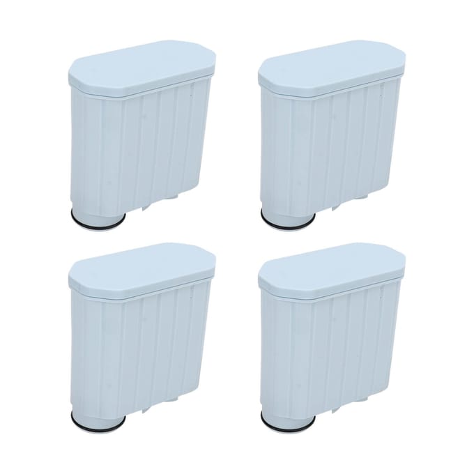 Lot de 4 filtres à eau de rechange pour machine à café Saeco Aquaclean CA6903 10 accessoires white