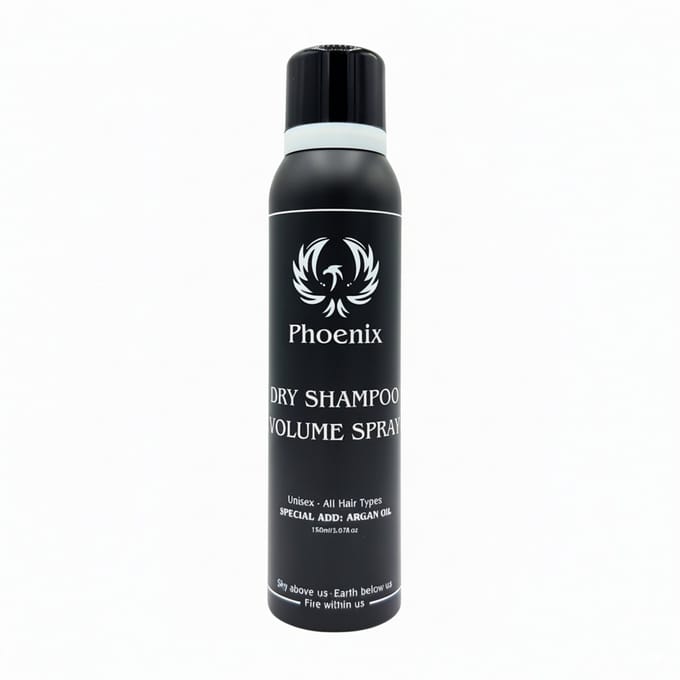 Phoenix Hair Products - Droogshampoo - Arganolie - Volume - Alle Haar Types - 150ML