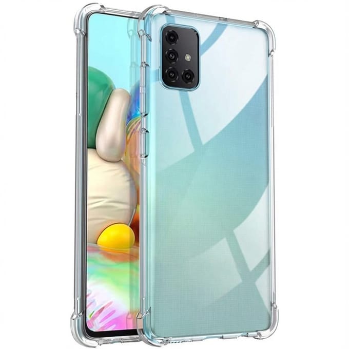 imoshion Hoesje - Geschikt voor Samsung Galaxy A71 - Shockproof Case - Transparant