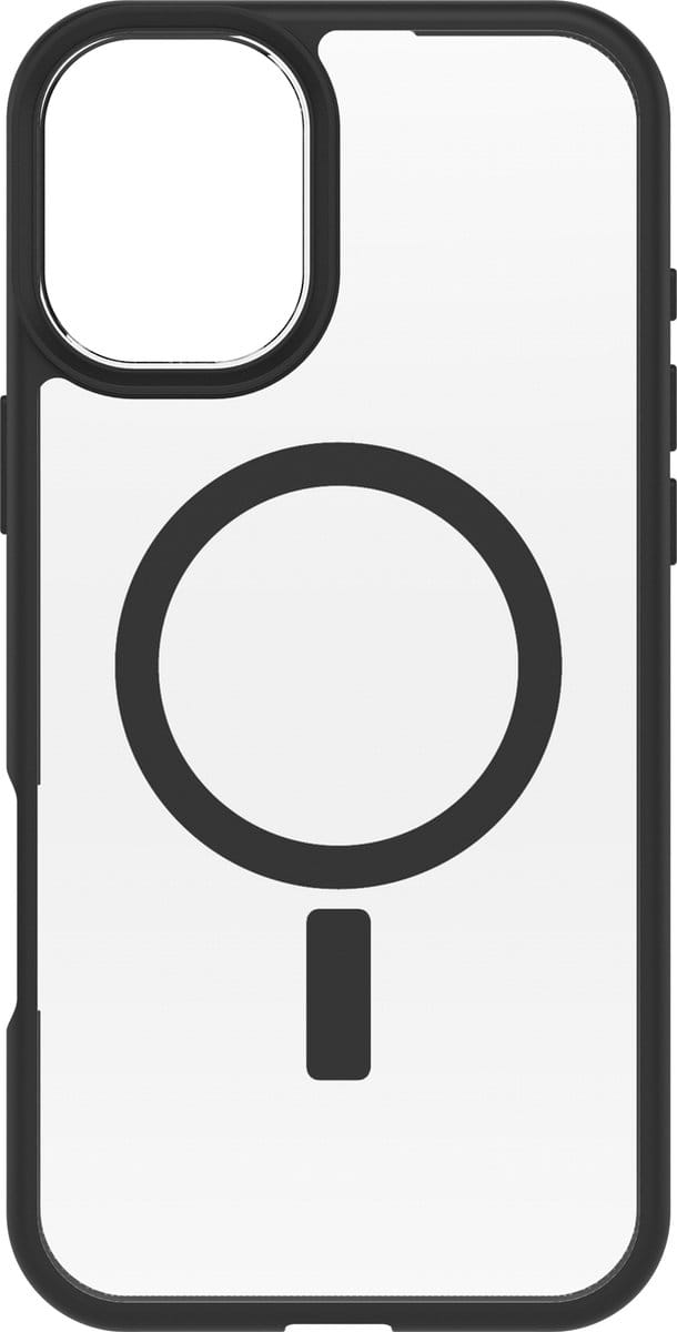 Otterbox - React Mag geschikt voor iPhone 16 Plus Hoesje - black crystal