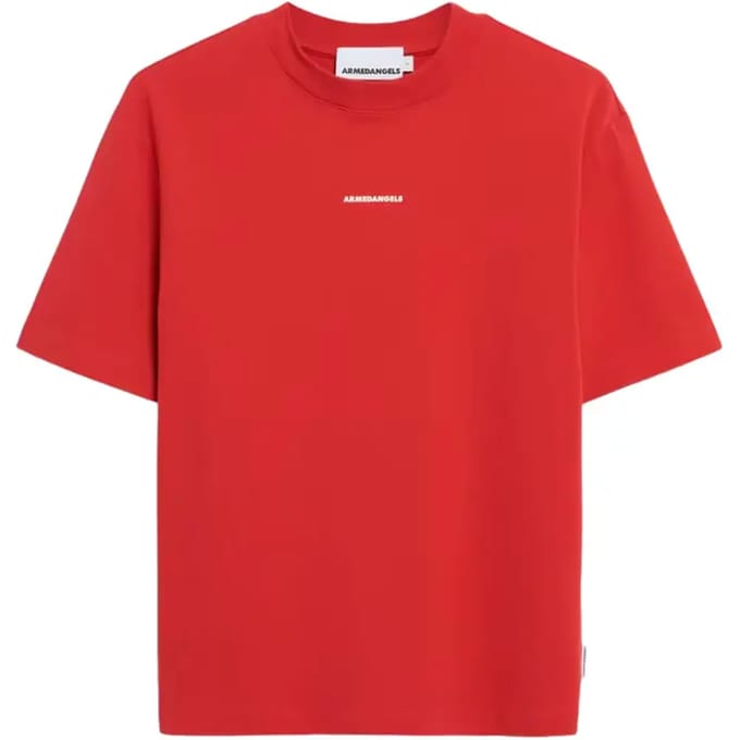 Dames-T-shirt ARMEDANGELS Tarjaa Word Iconic Å