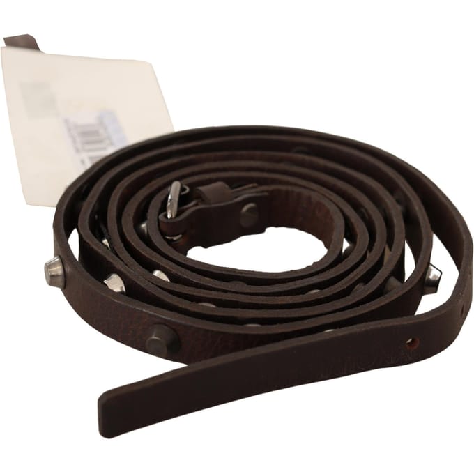 Costume National Leren Riem Met Studs