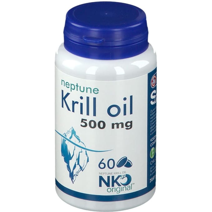Soria Neptune Krill Oil 500mg Pot Parels 60